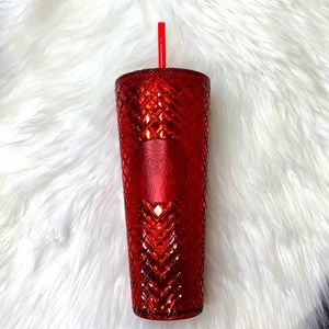 Starbucks 2021 Red Christmas Holiday Tumbler